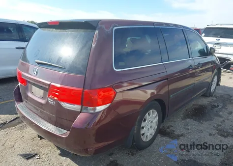 2009 Honda Odyssey Lx from USA, damaged, VIN 5FNRL38289B029539